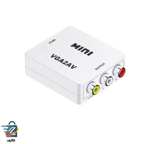 جانبی کامپیوتر تبدیل vga به av